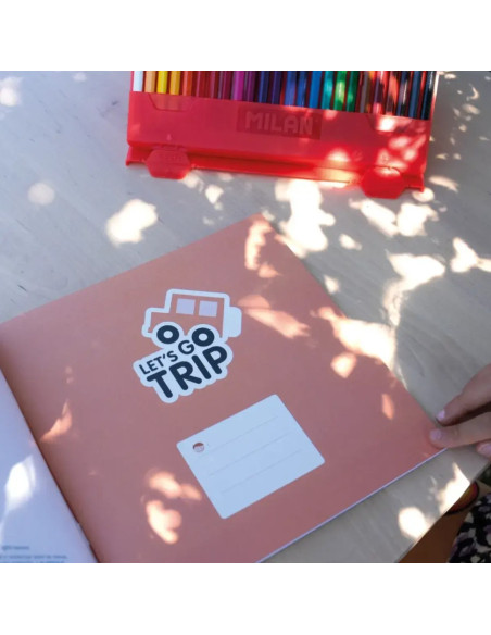 Livro de Colorir Milan Let´s Go Trip 54218GC05