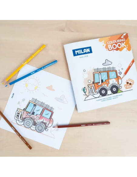 Livro de Colorir Milan Let´s Go Trip 54218GC05