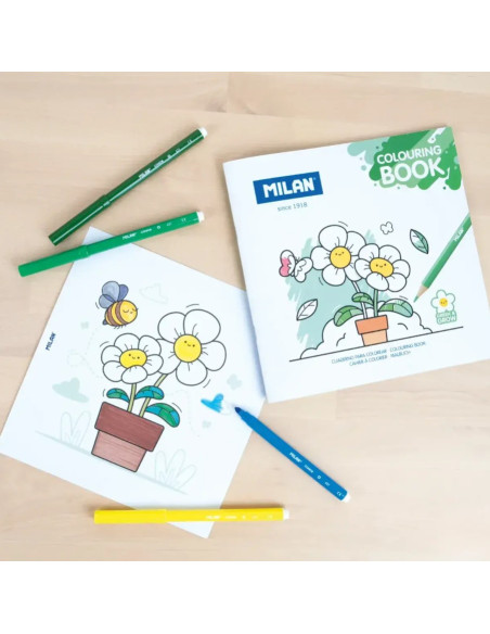 Livro de Colorir Milan Green & Grow 54218GC04