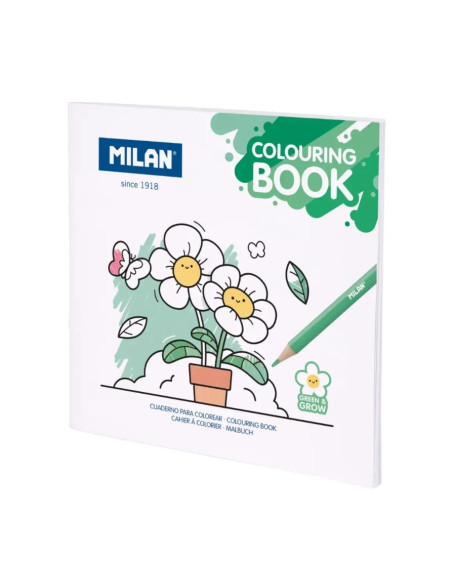 Livro de Colorir Milan Green & Grow 54218GC04