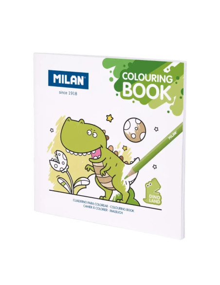 Livro de Colorir Milan Dino Land 54218GC03