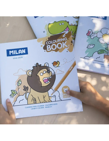 Livro de Colorir Milan Wild Safari 54218GC01