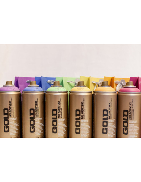 Spray Montana Cans Gold 400ml
