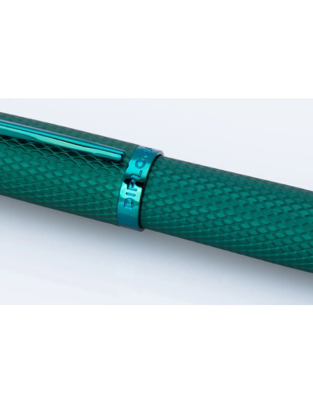 Rollerball Diplomat Viper Green Guilloche D41304030