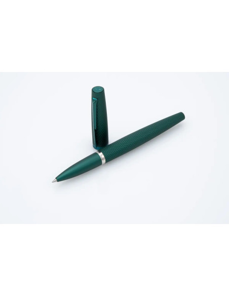 Rollerball Diplomat Viper Green Guilloche D41304030