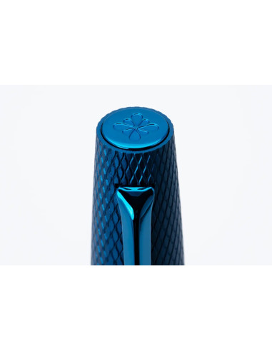 Caneta Diplomat Viper Blue Guilloche F/M D41302023