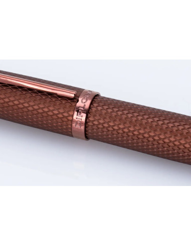 Caneta Diplomat Viper Brown Guilloche F/M D41303023