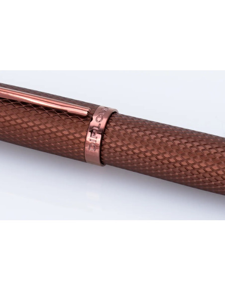 Caneta Diplomat Viper Brown Guilloche F/M D41303023