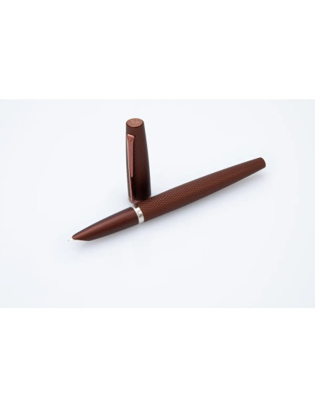 Caneta Diplomat Viper Brown Guilloche F/M D41303023