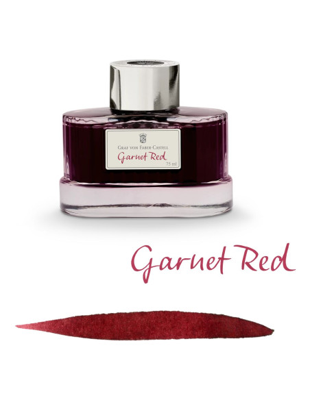 Tinteiro Graf Von Faber-Castell 75ml. Garnet Red 141005