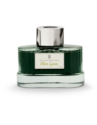 Tinteiro Graf Von Faber-Castell 75ml. Verde Azeitona 141015