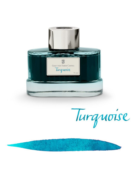 Tinteiro Graf Von Faber-Castell 75ml. Turquoise 141010
