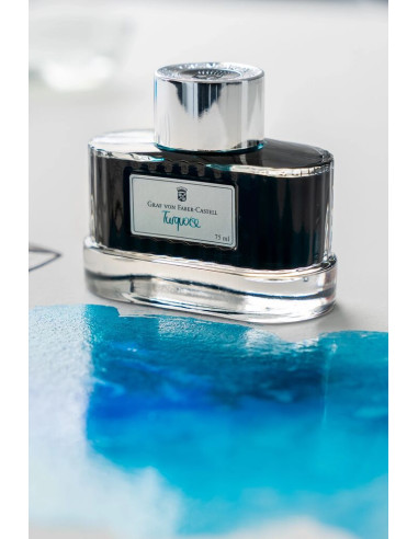 Tinteiro Graf Von Faber-Castell 75ml. Turquoise 141010