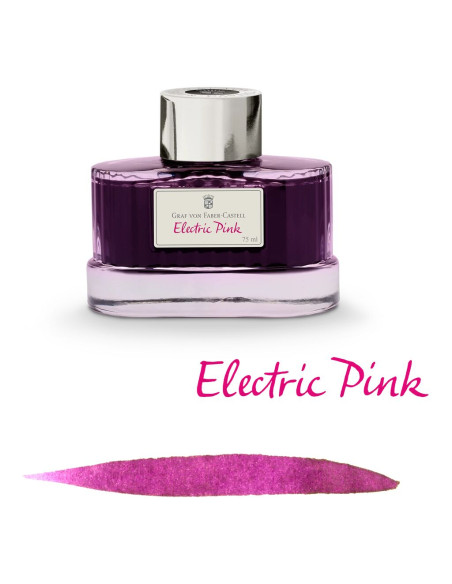 Tinteiro Graf Von Faber-Castell 75ml. Rosa Elétrico 141014