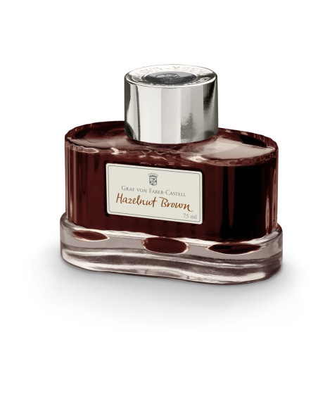 Tinteiro Graf Von Faber-Castell 75ml. Castanho Avelã 141002