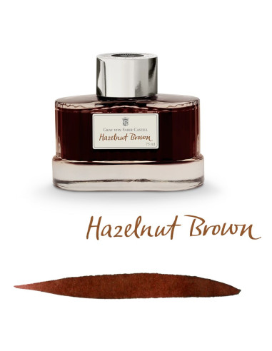 Tinteiro Graf Von Faber-Castell 75ml. Castanho Avelã 141002