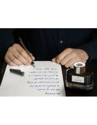 Tinteiro Graf Von Faber-Castell 75ml. Azul Royal 141009