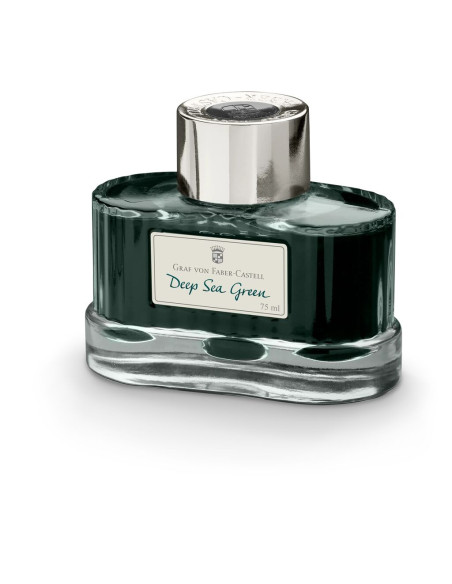 Tinteiro Graf Von Faber-Castell 75ml. Azul Petróleo 141008