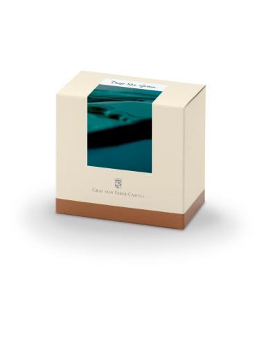 Tinteiro Graf Von Faber-Castell 75ml. Azul Petróleo 141008