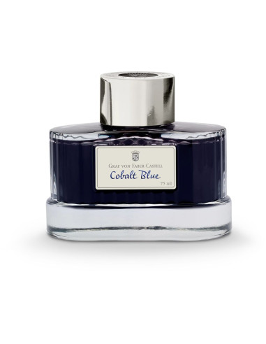 Tinteiro Gaf Von Faber-Castell 75ml. Azul Cobalt 141001