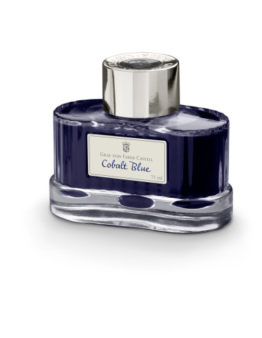 Tinteiro Gaf Von Faber-Castell 75ml. Azul Cobalt 141001