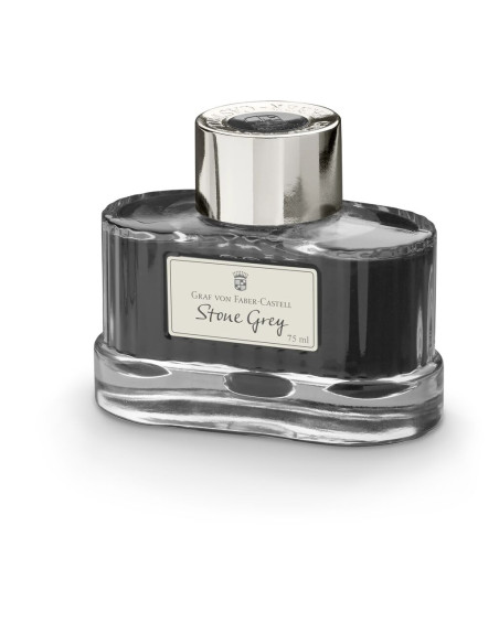 Tinteiro Graf Von Faber-Castell 75ml. Cinza Pedra 141003