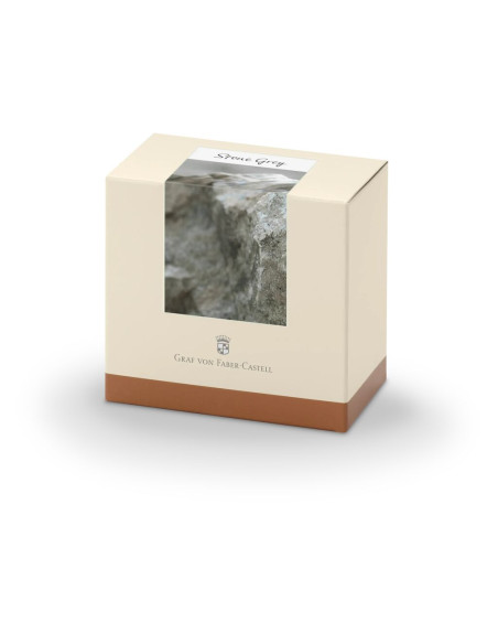 Tinteiro Graf Von Faber-Castell 75ml. Cinza Pedra 141003