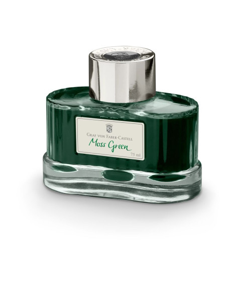 Tinteiro Graf Von Faber-Castell 75ml. Verde Musgo 141004