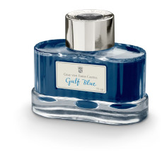 Tinteiro Graf Von Faber-Castell 75ml. Azul Gulf 141018 2
