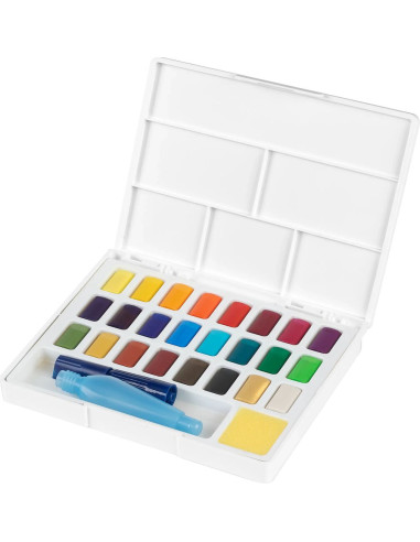 Aquarela Faber-Castell C/24  Pastilhas 169724