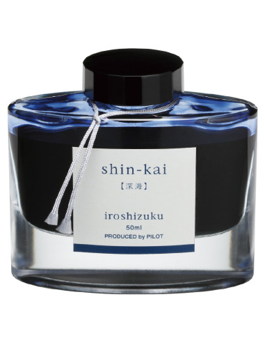 Tinteiro Pilot Iroshizuku 50ml Azul Shin-Kai 53618