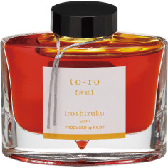 Tinteiro Pilot Iroshizuku 50ml Laranja To-Ro