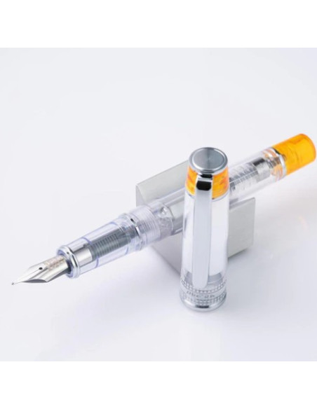 Caneta Pilot Prera Transparente Laranja ( F ) P-FPR-1-TO