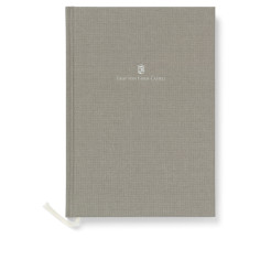 Notebook Capa de linho A5 Graf Von Faber-Castell Cinza Pedra 188633