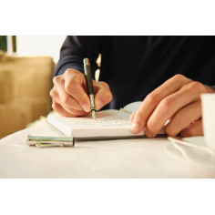Notebook Capa de linho A4 Graf Von Faber-Castell Cast. Dourado 188625 2