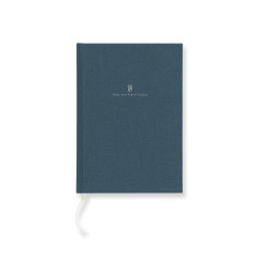 Notebook Capa de linho A5 Graf Von Faber-Castell Azul 188636