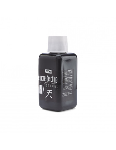 Tinta da China Pébéo 250 ml. Preta 316000
