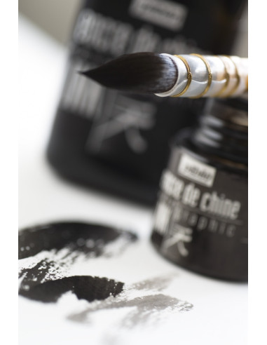 Tinta da China Pébéo 250 ml. Preta 316000