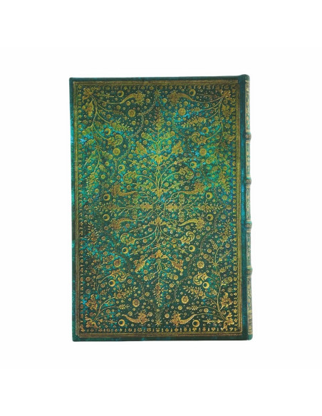 Paperblanks Note Book A4 Nature´s Grace - Esmerald Flower 978-0-3497-1311-3