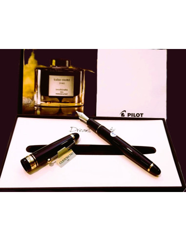 Caneta Pilot Custom 743 Preto 440703