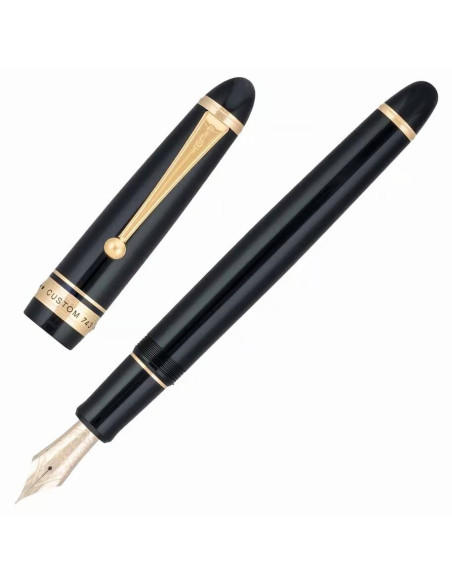 Caneta Pilot Custom 743 Preto 440703