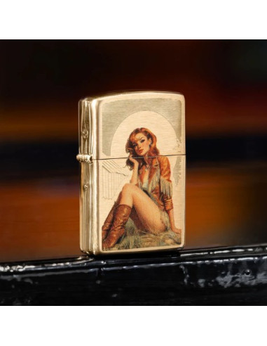 Isqueiro Zippo Western Pinup Design 60007715