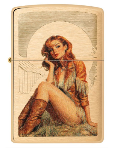 Isqueiro Zippo Western Pinup Design 60007715