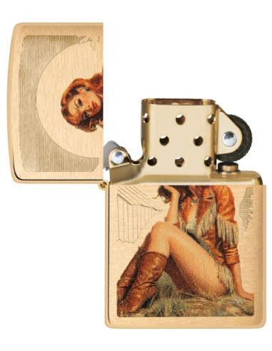 Isqueiro Zippo Western Pinup Design 60007715