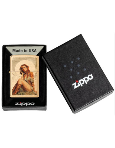 Isqueiro Zippo Western Pinup Design 60007715