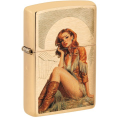 Isqueiro Zippo Western Pinup Design 60007715 2