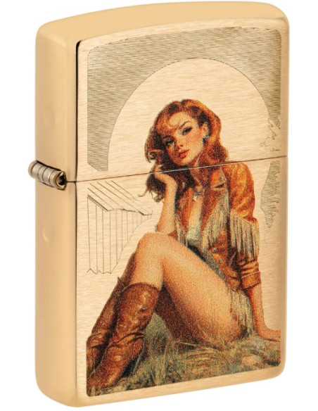 Isqueiro Zippo Western Pinup Design 60007715