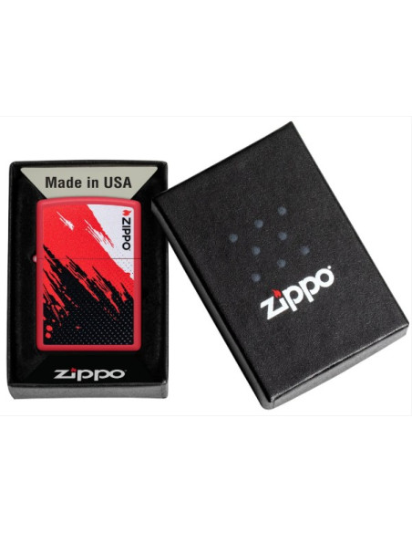 Isqueiro Zippo Designs Red Matt 60007268