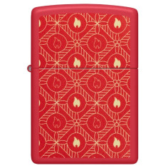 Isqueiro Zippo Designs Flame Red Matt 60007719