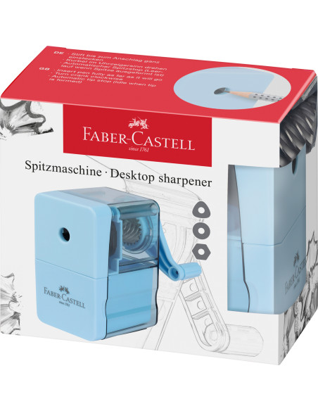Apara Lápis Secretária Faber-Castell Azul 180985